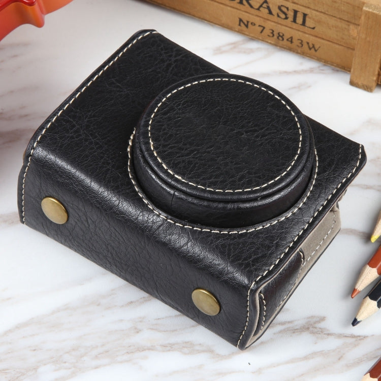 適用於佳能G7 X 皮套皮質相機包帶背帶  , For Canon PowerShot G7 X