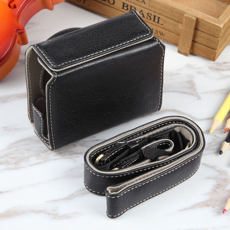 適用於佳能G7 X 皮套皮質相機包帶背帶  , For Canon PowerShot G7 X