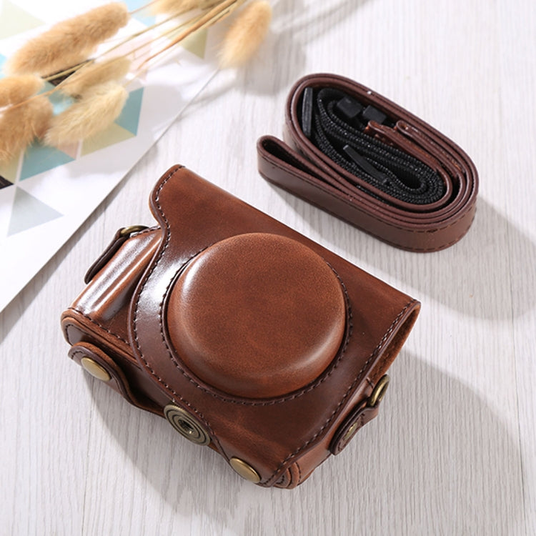 皮質相機包適用於佳能G9X/G9XII帶背帶