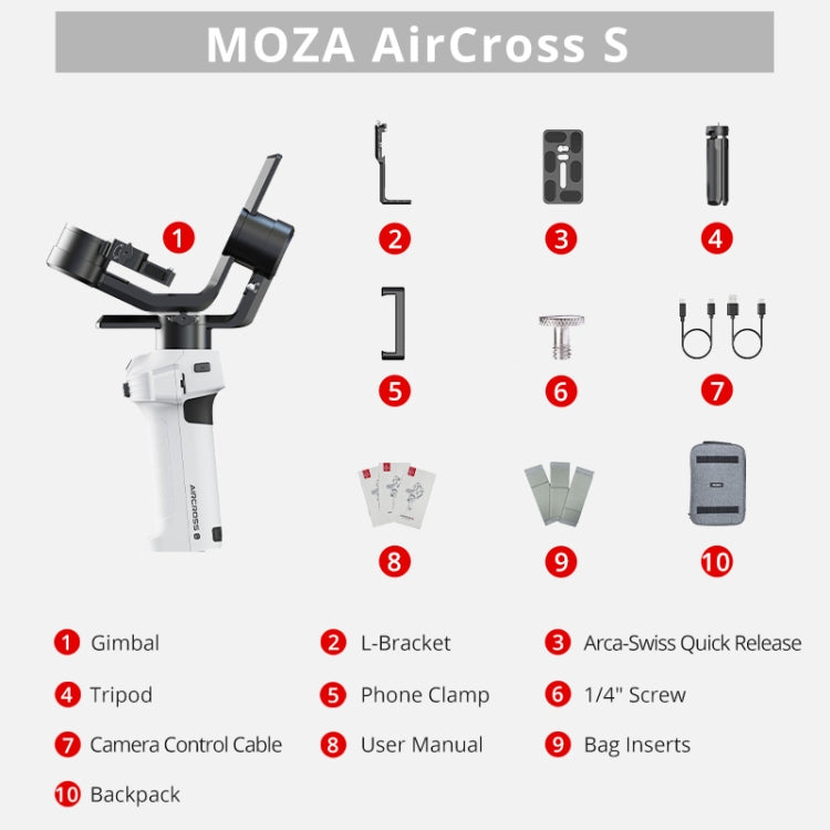 魔爪 AirCross S雲台穩定器 可收納手持手機微單跨界雲台