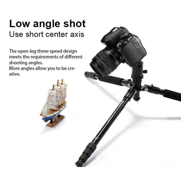 捷寶  M2508+D2A 鋁合金攝影攝像手機單反相機專業便攜三腳架