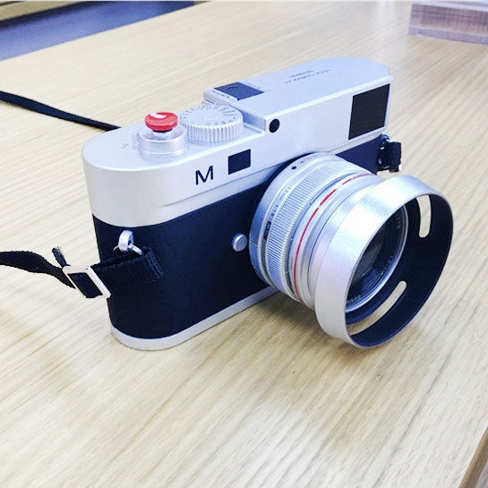 Leica M單反相機模型機攝影道具 遮光罩鏡頭