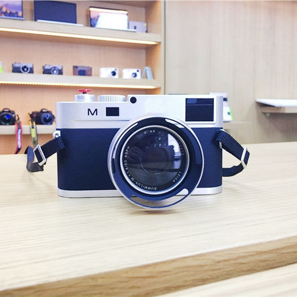 Leica M單反相機模型機攝影道具 遮光罩鏡頭