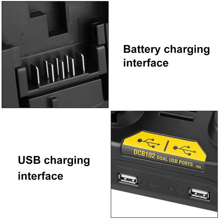 10.8V-20V 電動工具電池充電器