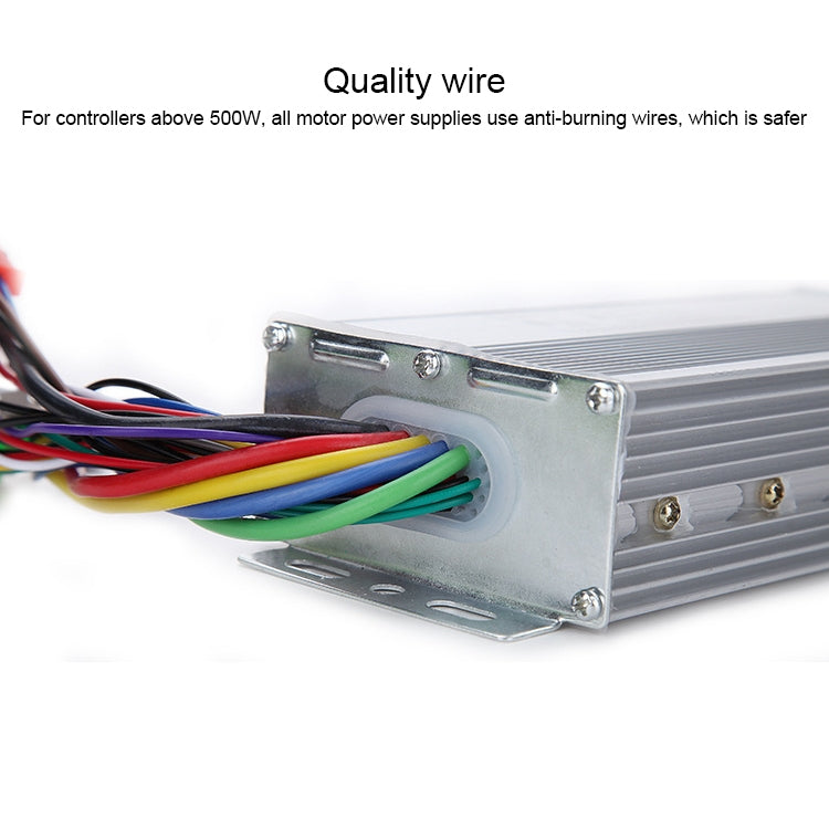 48V 500W 12管無刷智能雙模兩輪三輪電動車控制器