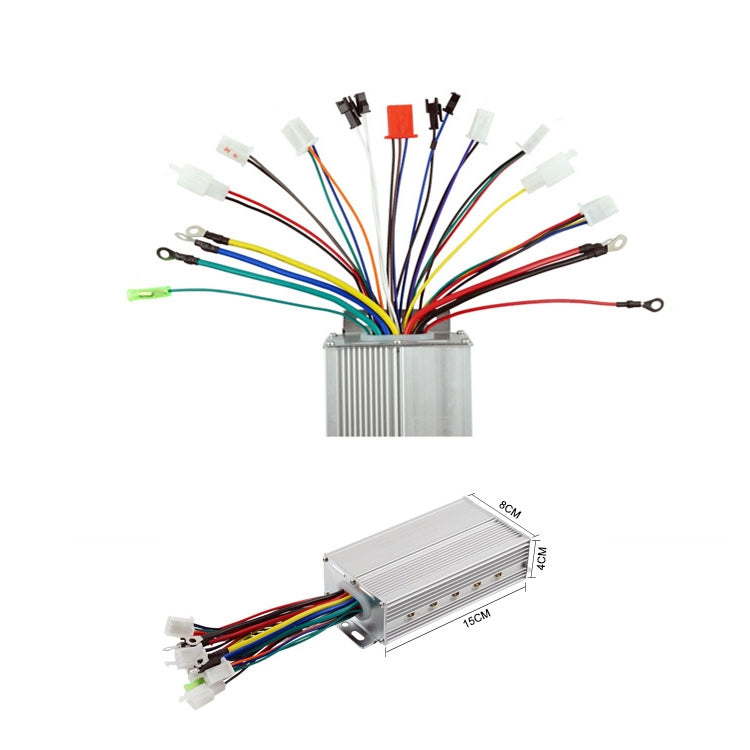 48V 500W 12管無刷智能雙模兩輪三輪電動車控制器