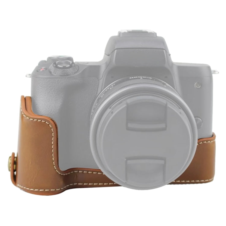 適用於佳能Canon EOS M50 / M50 Mark II  相機半套皮質底座
