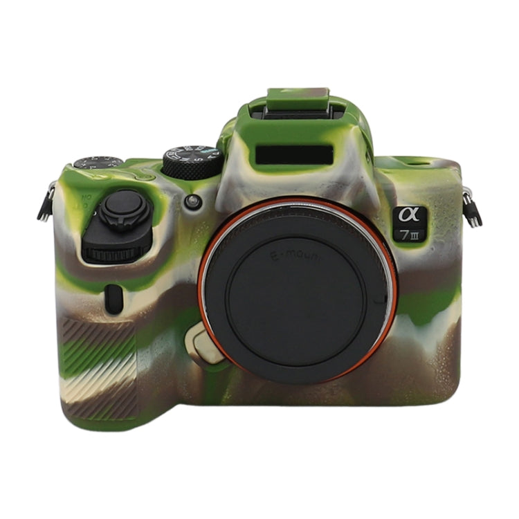 For Sony A7 III / ILCE-7M3 / A7R III Soft Silicone Protective Case