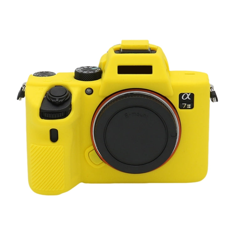 For Sony A7 III / ILCE-7M3 / A7R III Soft Silicone Protective Case