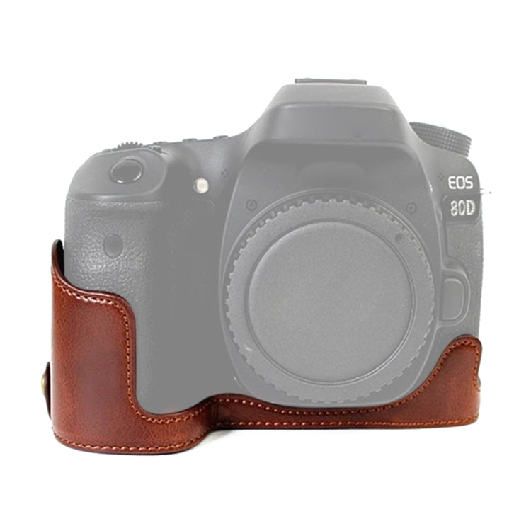 適用於佳能Canon EOS 80D/70D  相機半套皮質底座