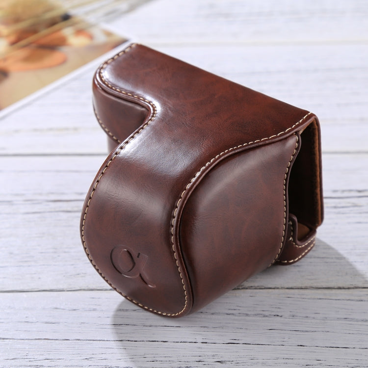 皮質相機包適用於索尼A5100 / A5000 NEX-3N 背帶