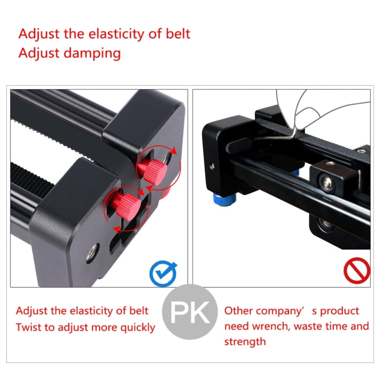 YLG0109I 野狼谷 伸縮50cm/100cm滑軌 適用於單反相機，攝像機