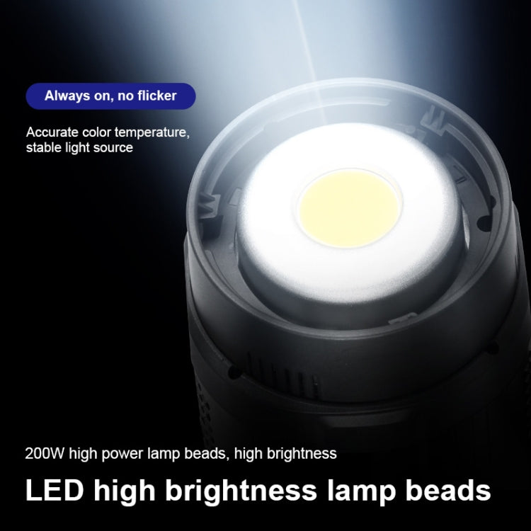 捷寶 EX-200W 影室閃光燈內置散熱系統帶EX-200III LED單燈