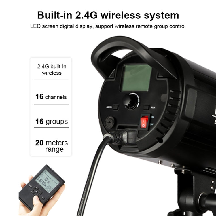 捷寶 EX-150W 影室閃光燈內置散熱系統帶EX-1500III LED單燈