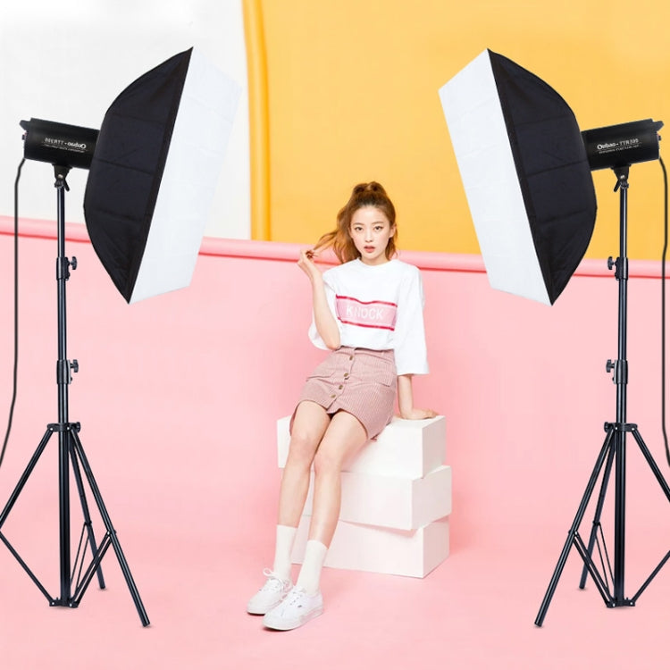 捷寶 歐寶TTR300W 60x90cm柔光箱+2.8米拍攝燈架+3x E27燈泡 攝影套裝