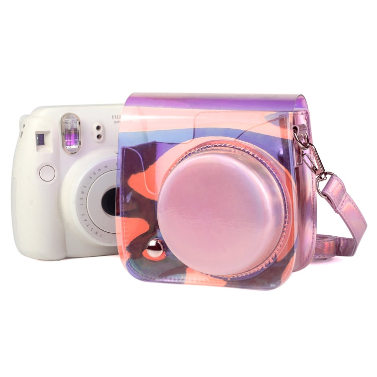 透明幻彩PVC相機包帶肩帶 適用於Fujifilm Instax mini 11