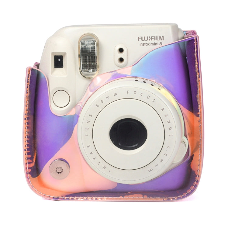 透明幻彩PVC相機包帶肩帶 適用於Fujifilm Instax mini 11