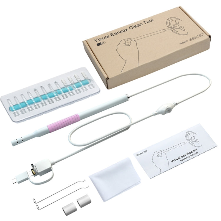 I98 可視耳鼻牙內窺鏡 130萬高清像素 鏡頭直徑: 5.5mm