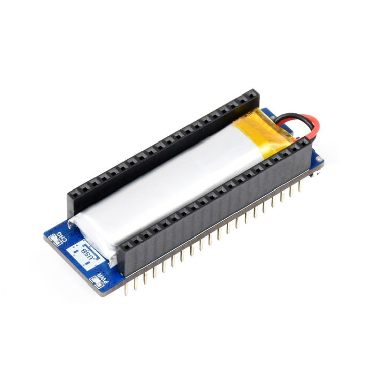 Waveshar 適用於Raspberry Pi Pico UPS不間斷電源擴展板 600mAh鋰電池模塊 20121
