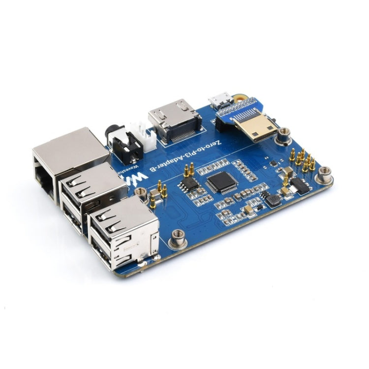Waveshare  適用於Raspberry Pi 3 Model B/B+ 的 Raspberry Pi Zero 2W 轉 3B 適配器