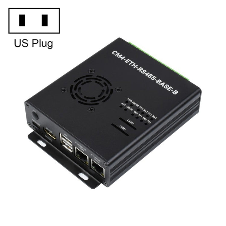 Waveshare  雙 ETH 迷你電腦 適用於 Raspberry Pi CM4