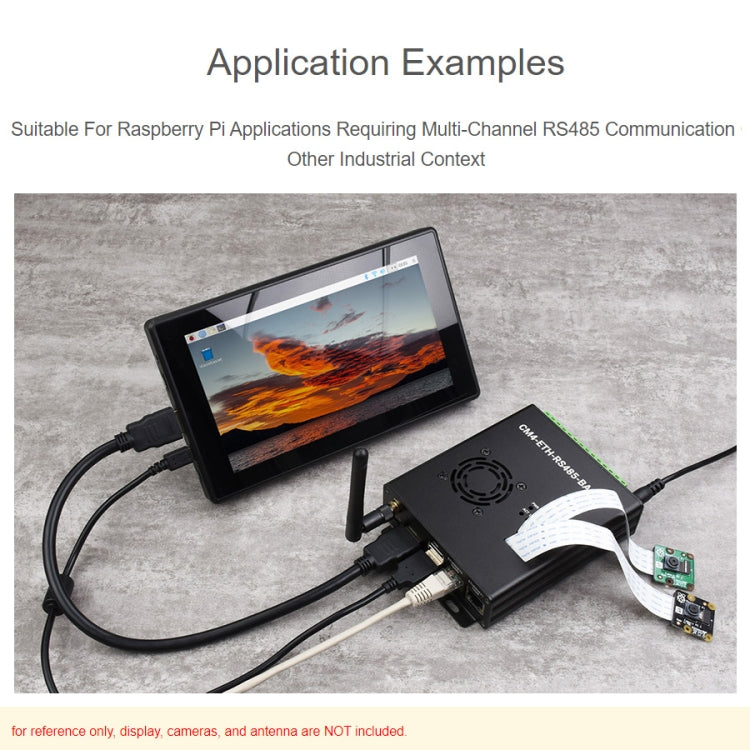 Waveshare  雙 ETH 迷你電腦 適用於 Raspberry Pi CM4