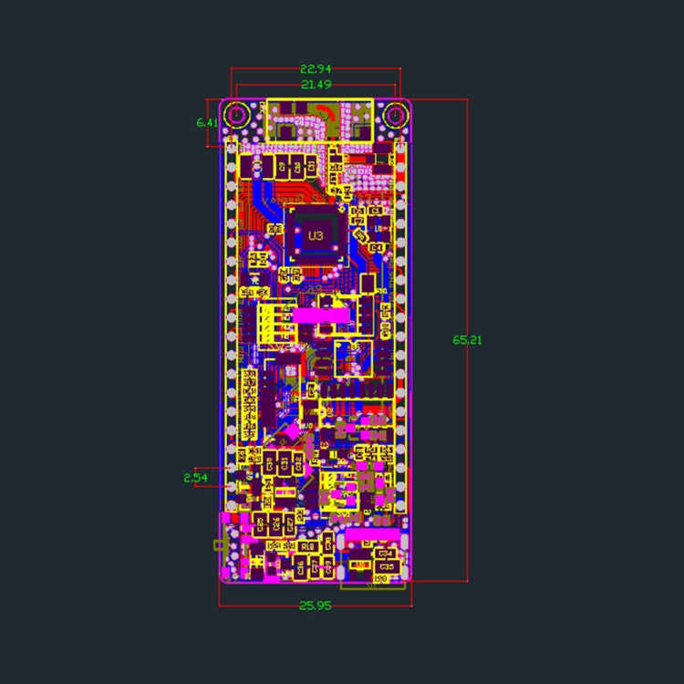 TTGO ESP32-S WIFI無線模塊Type-c連接器TF卡插槽開發板