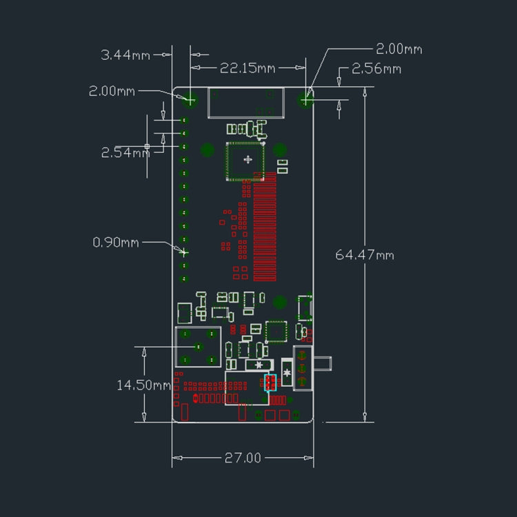TTGO LoRa32 V2.1 ESP32 OLED 0.96寸藍牙WIFI無線模塊SMA IP5306  915MHz