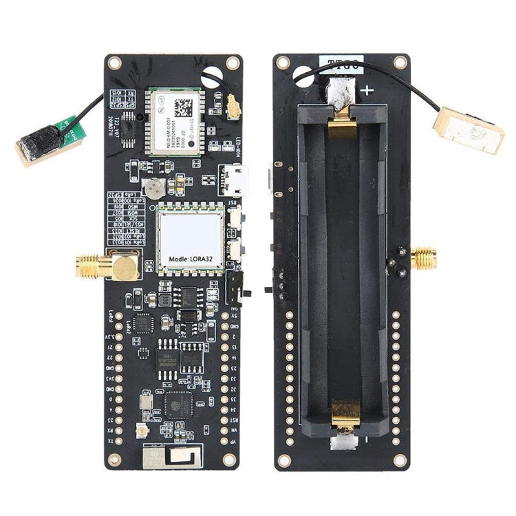 TTGO T-Beamv1.0 ESP32 芯片藍牙WiFi無線模塊LoRa GPS NEO-6M SMA 原版ESP32 LoRa，915MHz