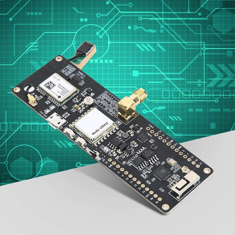 TTGO T-Beamv1.0 ESP32 芯片藍牙WiFi無線模塊LoRa GPS NEO-6M SMA 原版ESP32 LoRa，915MHz