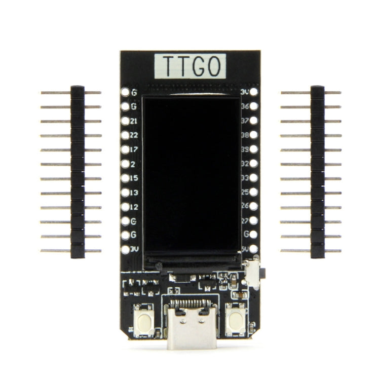 TTGO T-Display ESP32 WiFi藍牙模塊1.14英寸LCD開發板  T-Display 4MB 適用於Arduino