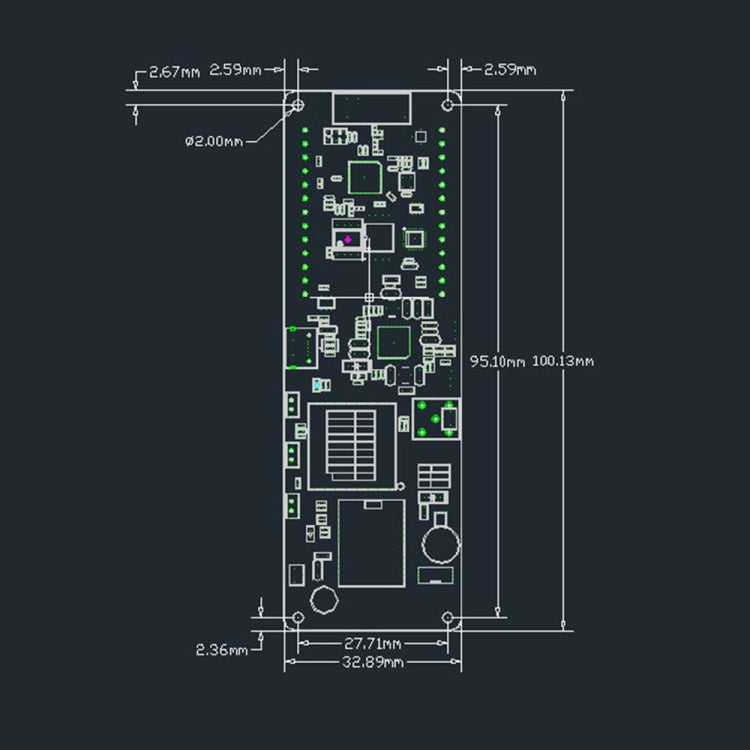 TTGO T-Beam ESP32 WiFi無線藍牙模塊ESP 32 GPS NEO-M8N LORA 32，帶868MHz天線 & 18650電池槽