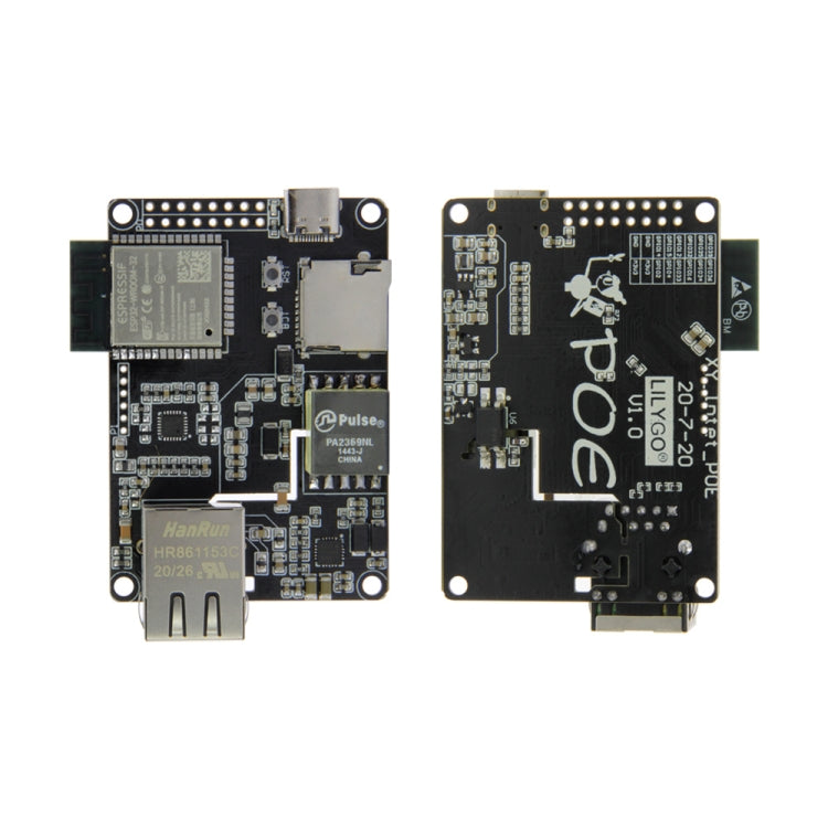 TTGO T-Internet-POE ESP32 以太網適配器 擴展板