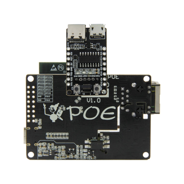 TTGO T-Internet-POE ESP32 以太網適配器 擴展板