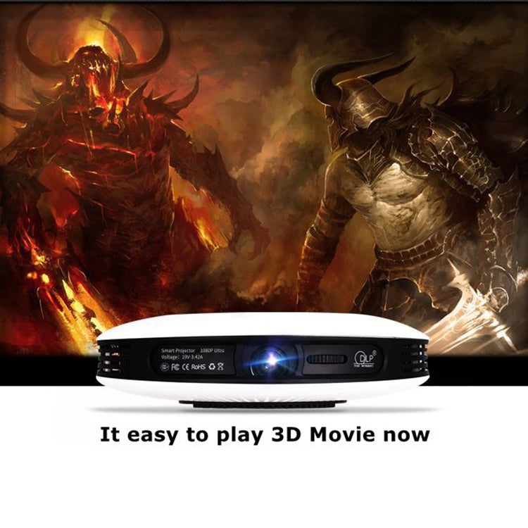 微傑 DL-S9 220流明 1280x720 720P 藍牙WiFi高清智能激光3D投影儀 支持HDMI / USB x 2 / TF卡