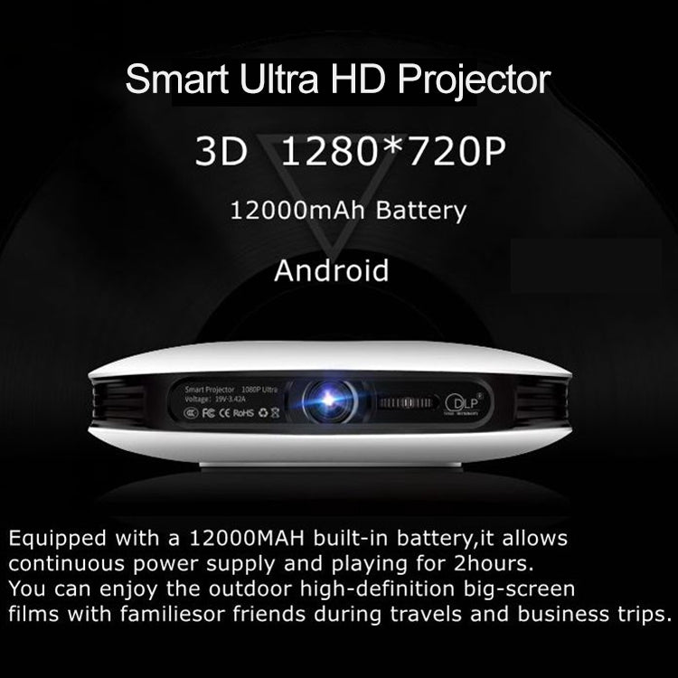微傑 DL-S9 220流明 1280x720 720P 藍牙WiFi高清智能激光3D投影儀 支持HDMI / USB x 2 / TF卡