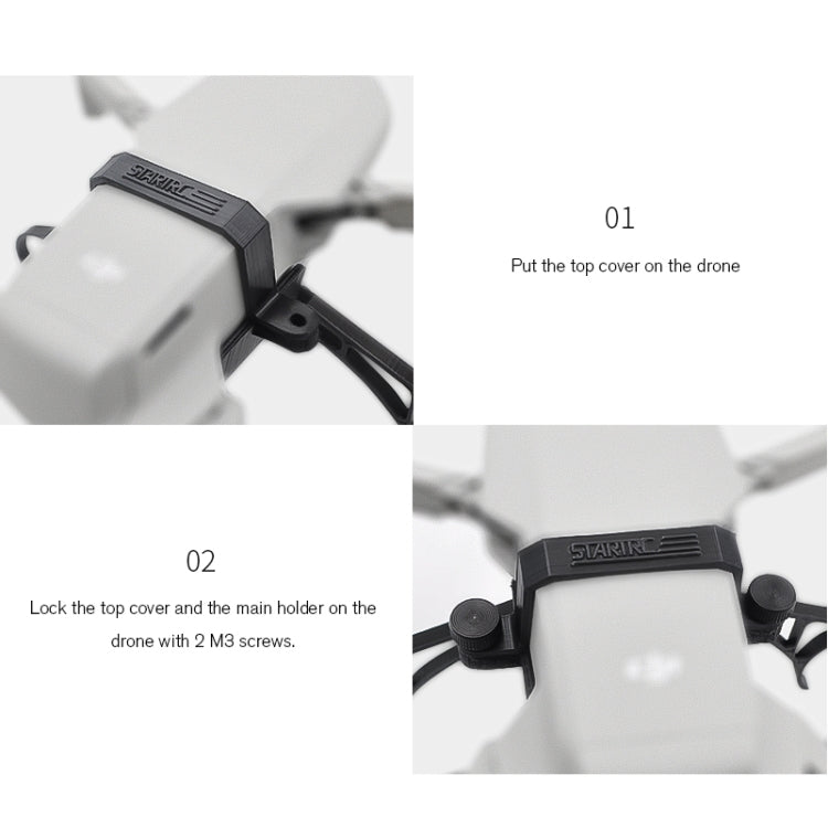 STARTRC 1106776 適用於DJI大疆御mini無人機增高減震腳架水上降落架浮力棒