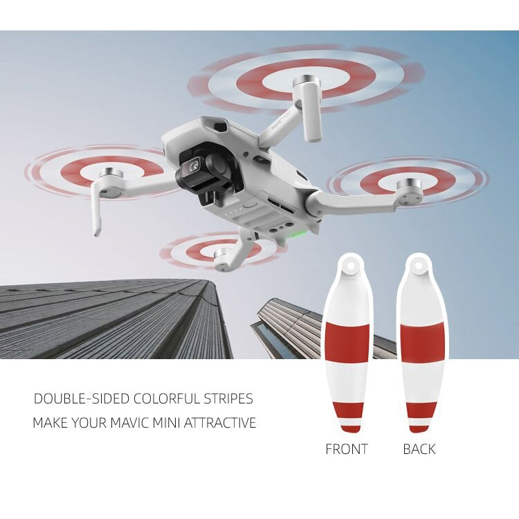 Sunnylife 4726F-CS 8片/套 低噪音機翼螺旋槳無人機配件適用於大疆Mavic Mini