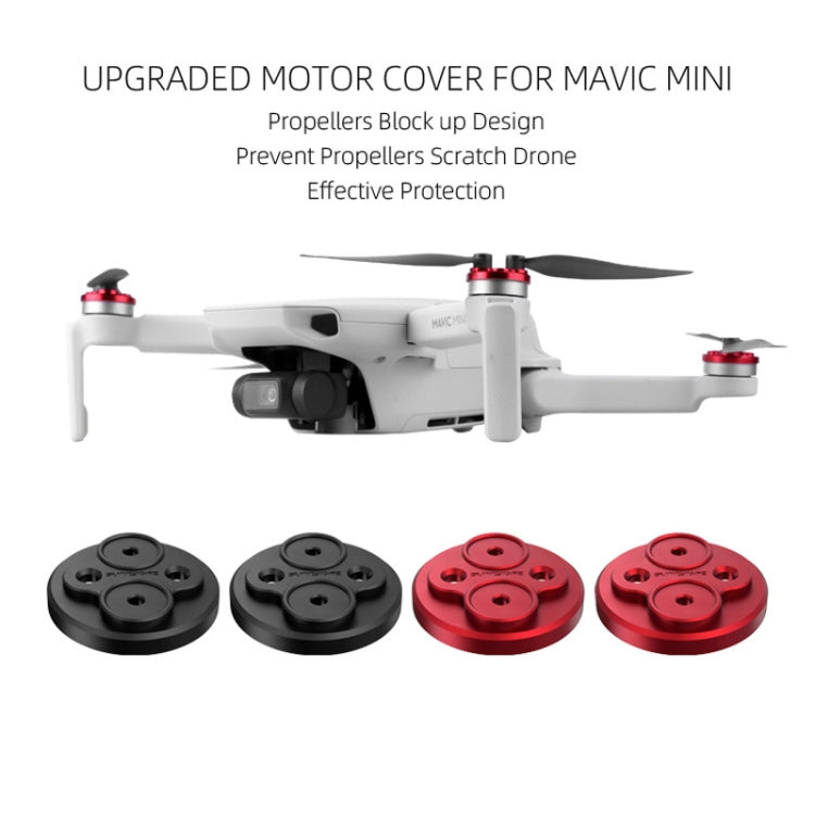 4 PCS Sunnylife Motor Metal Protection Cover for DJI Mavic Mini 1 / Mini 4K / DJI Mini 2 SE