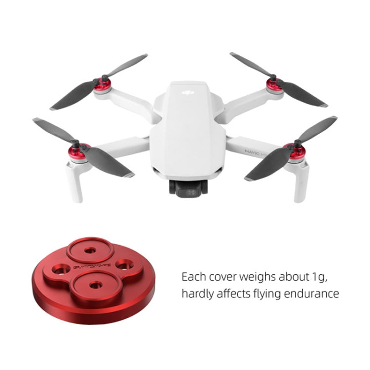 4 PCS Sunnylife Motor Metal Protection Cover for DJI Mavic Mini 1 / Mini 4K / DJI Mini 2 SE