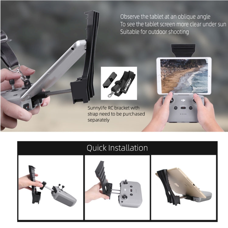 Sunnylife  AIR2-Q9293 適用於DJI Mavic Air 2 遙控器平板延長托架