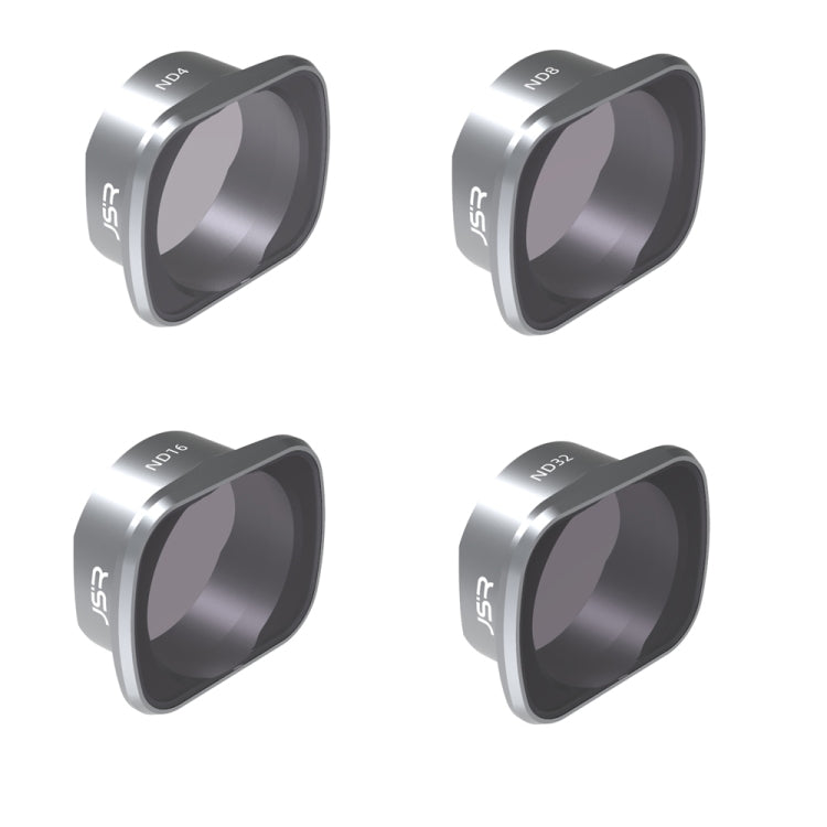 JSR 適用於大疆DJI FPV  KS 4-IN-1 ND4+ND8+ND16+ND32 濾鏡 鋁合金框