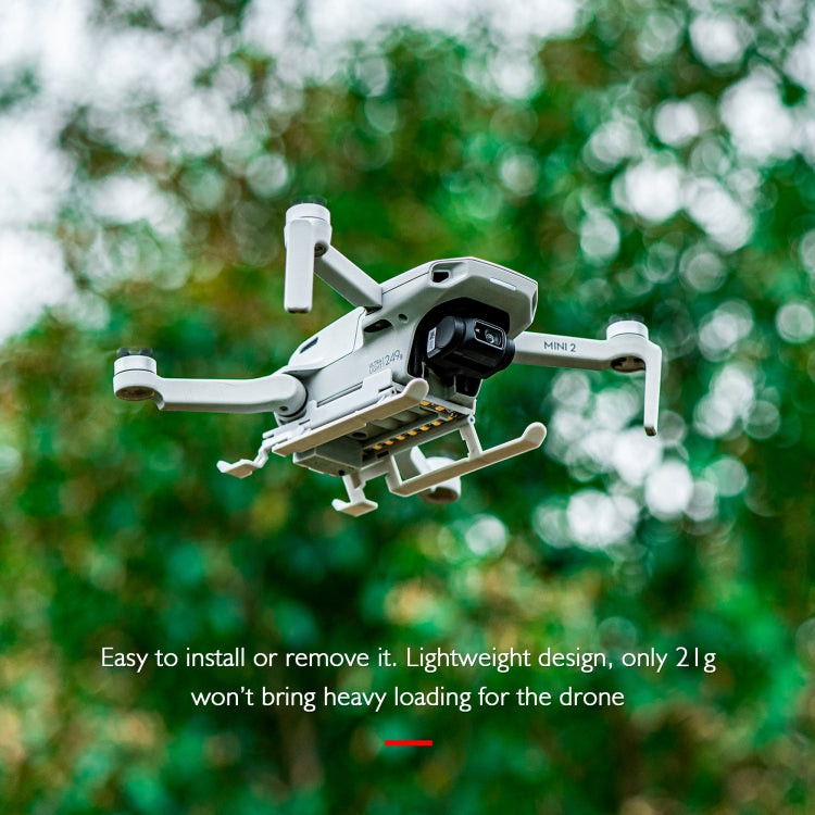 STARTRC 1109190 適用於大疆DJI Mavic Mini/ Mini 2可摺疊防臟起落架夜間指示發光腳架