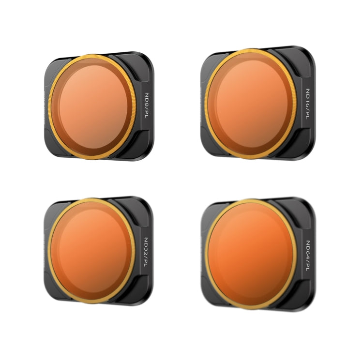 Sunnylife A2S-FI9346 適用於大疆DJI AIR 2S ND/PL濾鏡4件套 NDPL濾鏡