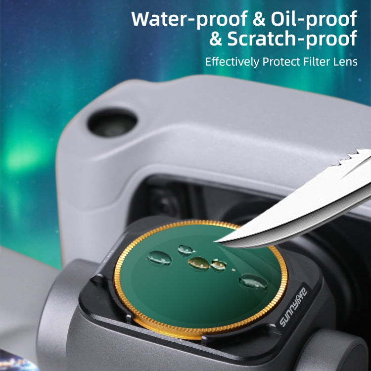 Sunnylife A2S-FI9348 適用於大疆DJI AIR 2S 混搭濾鏡4件套 MCUV+CPL+ND濾鏡