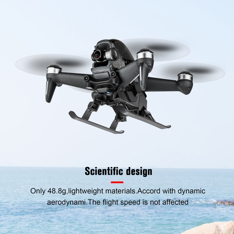 STARTRC 1109399 適用於大疆DJI FPV 穿越機專用可摺疊增高腳架起落架快速拆裝防摔緩衝訓練架