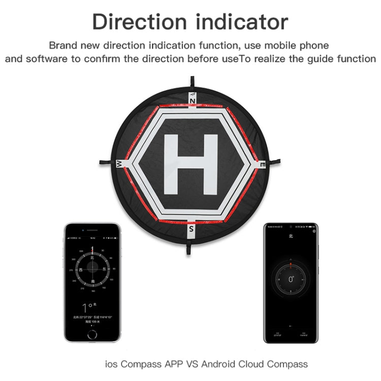 RCGEEK 停機坪55cm 適用於DJI Mavic Mini / Air 2S / FPV停機坪