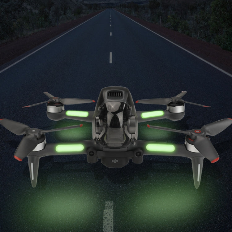 RCSTQ 2片裝 夜光貼紙適用大疆DJI FPV Combo飛行器穿越機夜航熒光貼紙