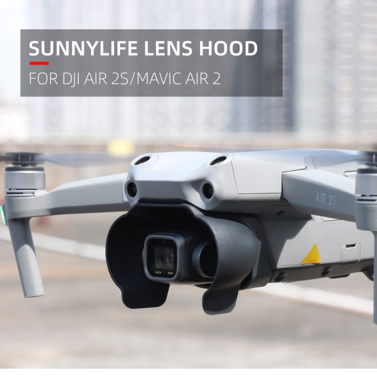 Sunnylife A2S-Q9350 大疆 DJI AIR 2S/御AIR 2鏡頭遮陽防眩光遮光罩
