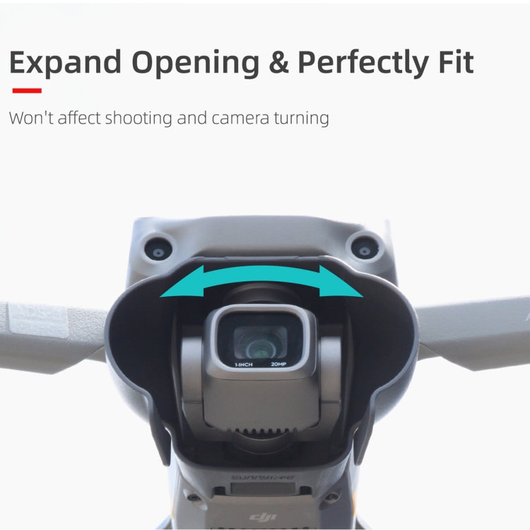 Sunnylife A2S-Q9350 大疆 DJI AIR 2S/御AIR 2鏡頭遮陽防眩光遮光罩